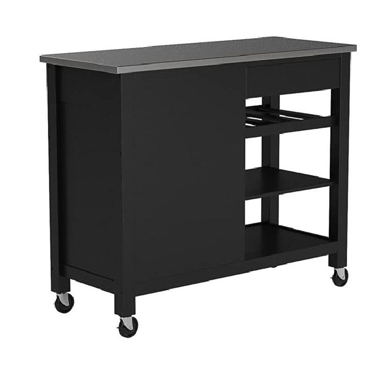 Latitude Run® Kitchen Cart Island Kitchen Storage Wayfair